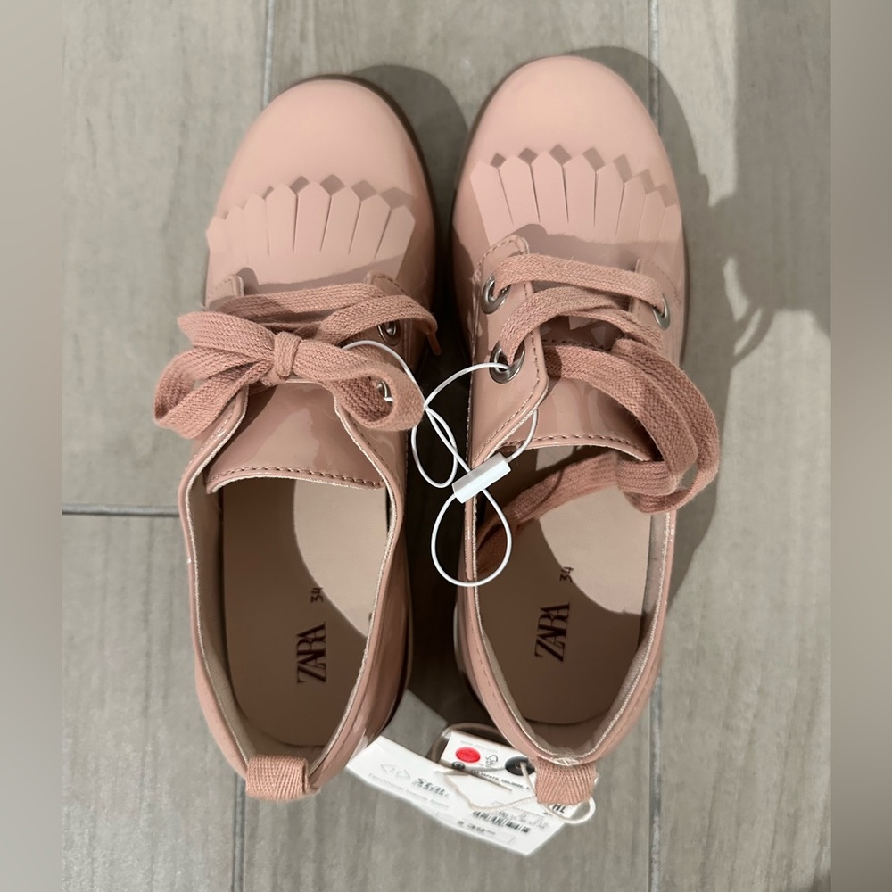 Zara Pink Kids Dress Shoes